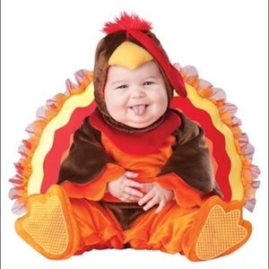 Super cute lil gobbler Halloween costume